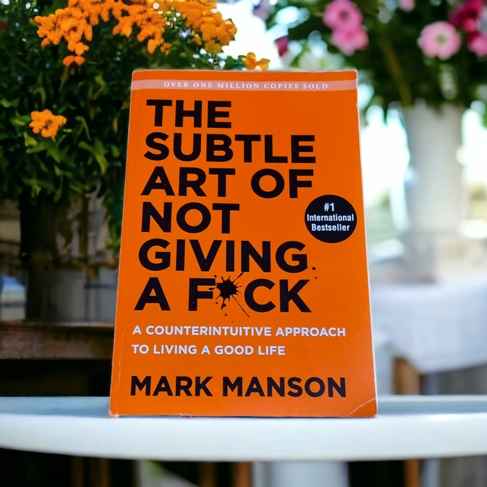 The Subtle Art of Not Giving A F*ck Softcover Book
